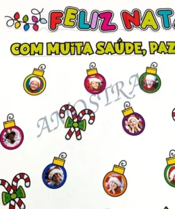 Amostra do material 5- Painel Natal com Foto
