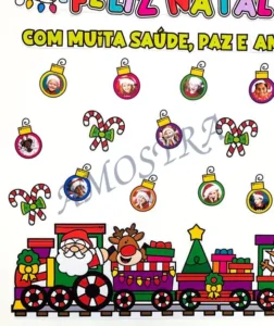 Amostra do material 5- Painel Natal com Foto