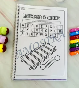 Amostra do material 6- Letrinha perdida