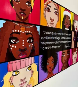 Amostra do material 6- Painel Consciência Negra 1