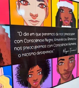 Amostra do material 6- Painel Consciência Negra 1