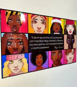 Amostra do material 6- Painel Consciência Negra 1