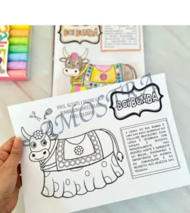 Amostra do material 7- Atividades Artes Folclore