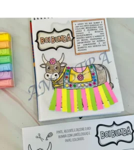 Amostra do material 7- Atividades Artes Folclore