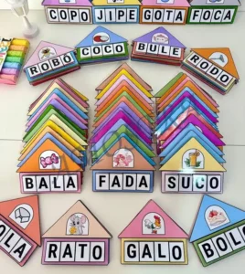 Amostra do material 7- Casinha das Palavras