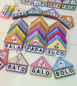Amostra do material 7- Casinha das Palavras