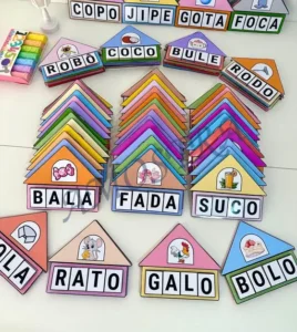 Amostra do material 7- Casinha das Palavras