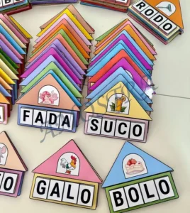 Amostra do material 7- Casinha das Palavras