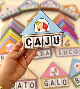 Amostra do material 7- Casinha das Palavras