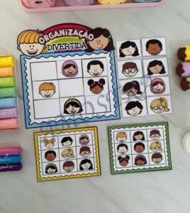 Amostra do material 7- Organização Divertida