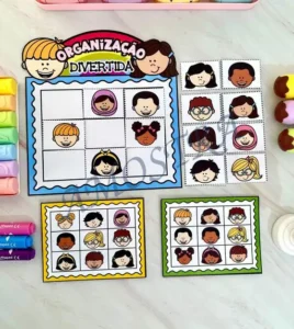 Amostra do material 7- Organização Divertida