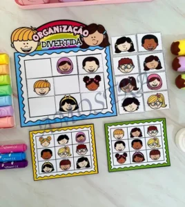 Amostra do material 7- Organização Divertida