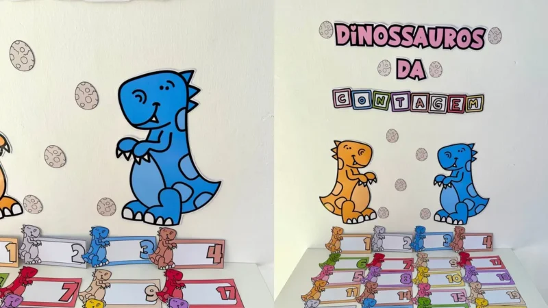 8 dinossauros da contagem capa