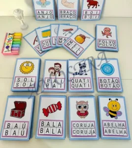 Amostra do material 8- Pareando Letras