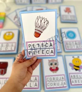 Amostra do material 8- Pareando Letras