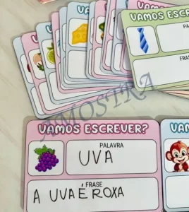 Amostra do material 8- Vamos Escrever