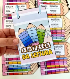 Amostra do material 9- Lápis da Leitura- Sílabas Simples