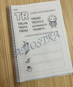 Amostra do material A01- Apostila Sílabas Complexas