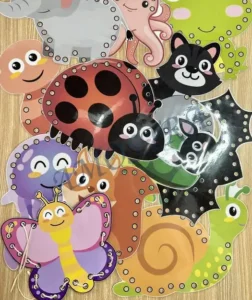Amostra do material A04- Alinhavos Animais