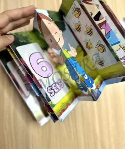 Amostra do material A06- Livro numerais 3D