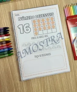 Amostra do material A07- Apostila Quero aprender os Numerais