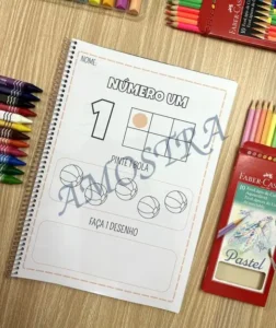 Amostra do material A07- Apostila Quero aprender os Numerais