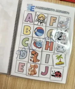 Amostra do material A08- Livro de Pareamento