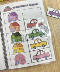 Amostra do material A08- Livro de Pareamento