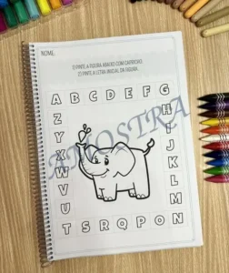 Amostra do material A09- Desvendando o Alfabeto