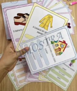 Amostra do material A10- Interpretação de frases