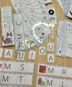 Amostra do material A11- Complete com as Vogais