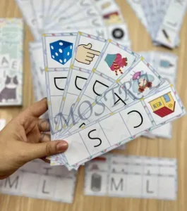 Amostra do material A11- Complete com as Vogais