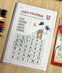 Amostra do material A12- Caça palavras