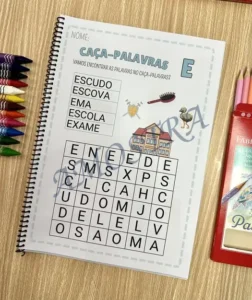 Amostra do material A12- Caça palavras