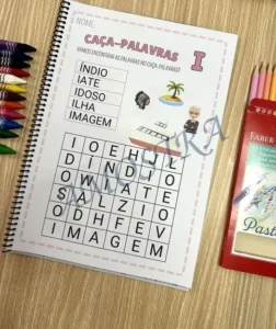 Amostra do material A12- Caça palavras