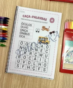 Amostra do material A12- Caça palavras