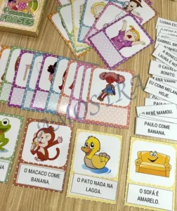 Amostra do material A13- Pareando Frases