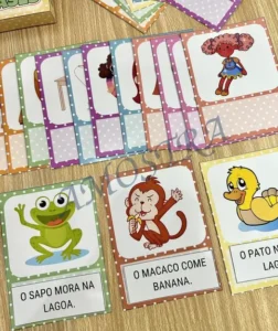 Amostra do material A13- Pareando Frases