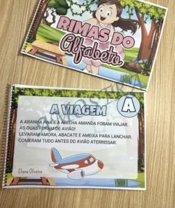 Amostra do material A15- Rimas do Alfabeto