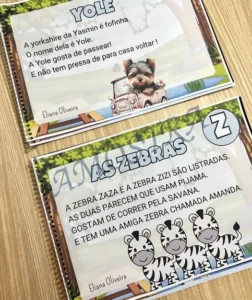 Amostra do material A15- Rimas do Alfabeto
