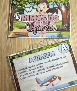 Amostra do material A15- Rimas do Alfabeto