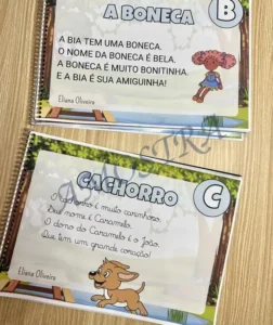 Amostra do material A15- Rimas do Alfabeto