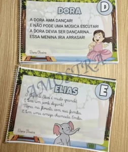 Amostra do material A15- Rimas do Alfabeto