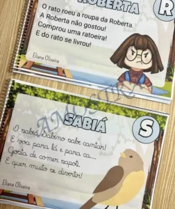 Amostra do material A15- Rimas do Alfabeto