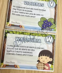 Amostra do material A15- Rimas do Alfabeto