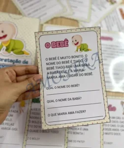 Amostra do material A16- Interpretação de textos
