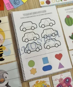 Amostra do material A17- Kit Vamos Recortar?