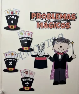 Amostra do material A18- Problemas mágicos