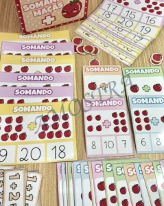 Amostra do material A21- Somando Maçãs