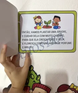 Amostra do material A24- Painel Dia da Árvore